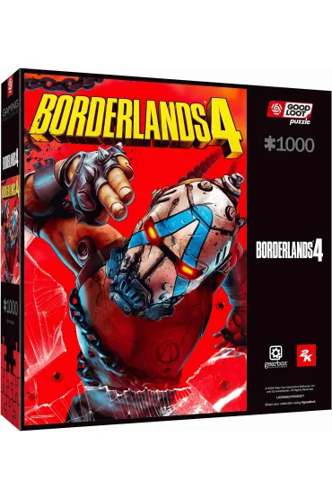 Puzzle 1000 el. Borderlands 4 Break Free Psycho Good Loot