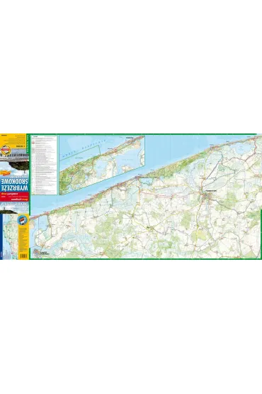 Wybrze�e �rodkowe. Cz�� zachodnia. Mapa turystyczna w skali 1:50 000
