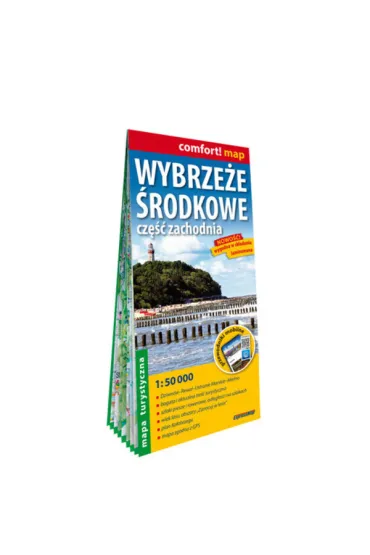 Wybrze�e �rodkowe. Cz�� zachodnia. Mapa turystyczna w skali 1:50 000