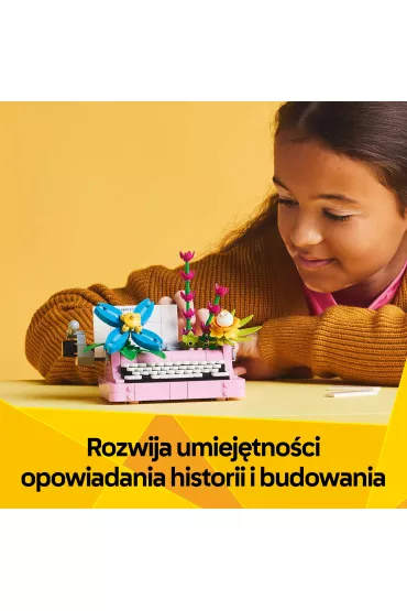 LEGO Creator 3 w 1 Maszyna do pisania z kwiatami 31169
