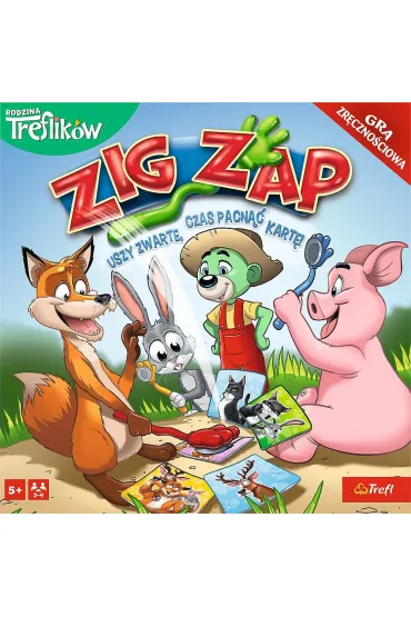 Gra Zig Zap Rodzina Treflik�w 02821