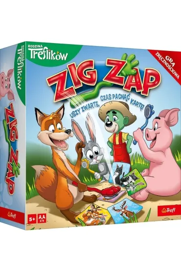 Gra Zig Zap Rodzina Treflik�w 02821