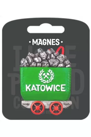 Pan Dragon Magnes I love Poland Katowice ILP-MAG-C-KAT-01