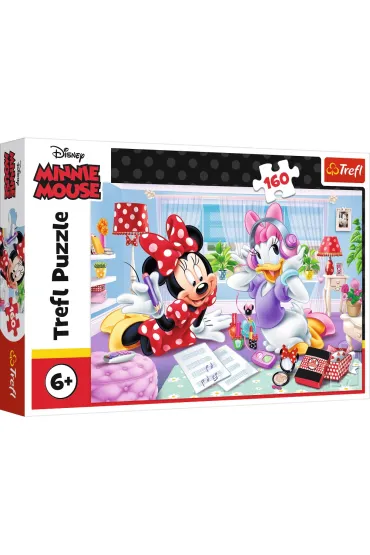 Puzzle 160 el. Dzie� z przyjaci�k� Trefl