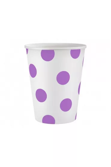Godan Kubeczki papierowe Groszki 250ml 6 szt.