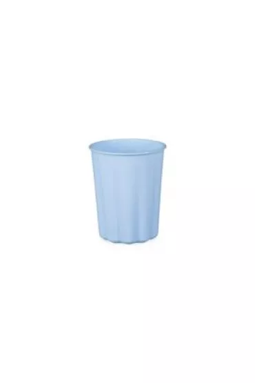 PartyDeco Kubeczki plastikowe b��kitne 220ml 4 szt.