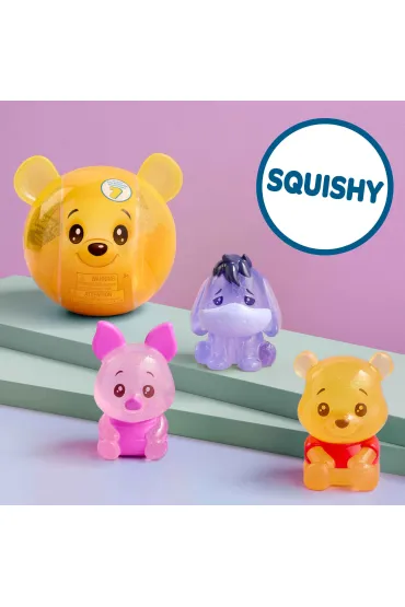Kapsu�a niespodzianka mi�kkie figurki Squishy Kubu� Puchatek 46469 1szt.mix Just Play