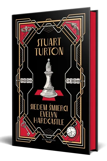 Siedem �mierci Evelyn Hardcastle (barwione brzegi) - Stuart  Turton