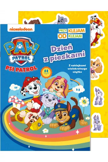 Psi Patrol. Przyklejam Odklejam. Dzie� z pieskami