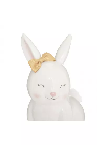 Bia�a skarbonka Rabbit Atmosphera