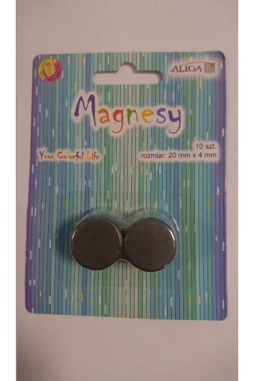 Aliga Magnesy 22 mm/4 mm