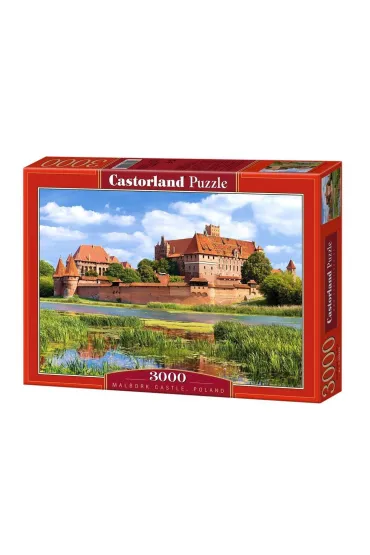 Puzzle 3000 el. Zamek Malbork Castorland | TaniaKsiazka.pl