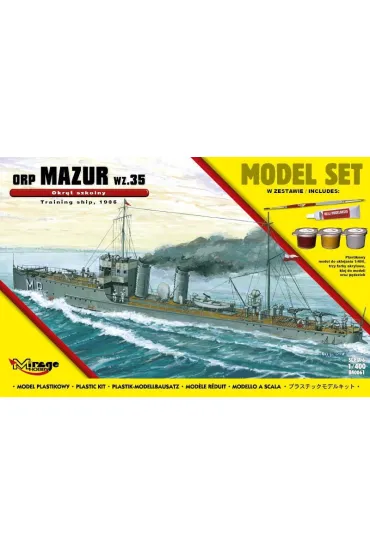 Zestaw do sklejania Okr�t ORP Mazur WZ35 Mirage Hobby