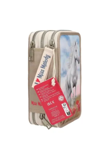 Depesche Pi�rnik potr�jny z wyposa�eniem Miss Melody Poppy Sand 13341A