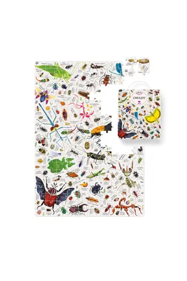 Puzzle Puzzlove CzuCzu 200 el. Owady Bright Junior Media