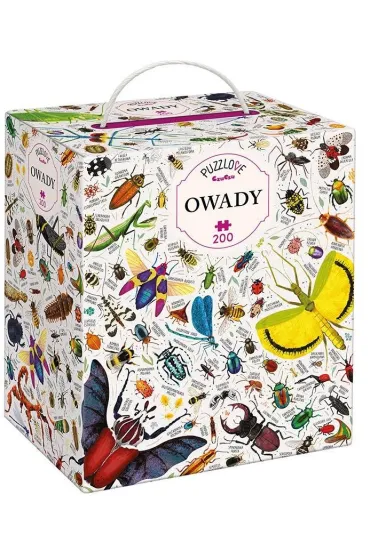 Puzzle Puzzlove CzuCzu 200 el. Owady Bright Junior Media