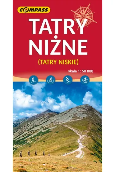 Tatry Ni�ne (Tatry Niskie) mapa skala 1 : 50 000