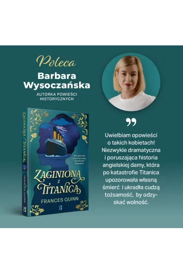 Zaginiona z Titanica - Frances Quinn