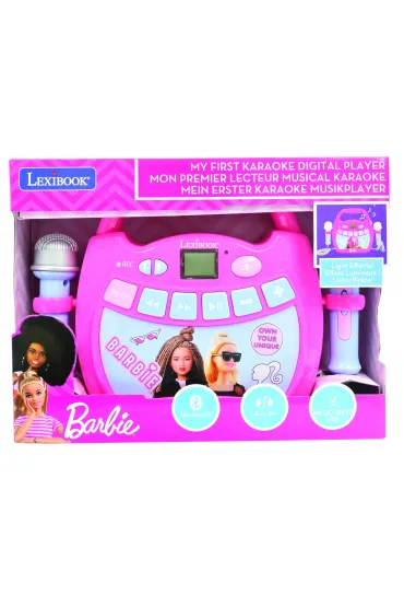 G�o�nik z 2 mikrofonami Barbie bluetooth Lexibook MP320BBZ