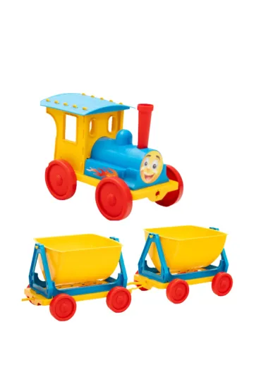 Poci�g z dwoma wagonikami mix 3Toysm