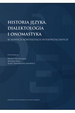 Historia jzyka, dialektologia i onomastyka...