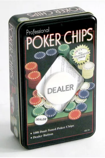 �etony pokerowe 100 szt. puszka 11.5g
