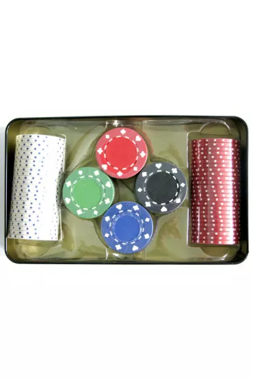 �etony pokerowe 100 szt. puszka 11.5g