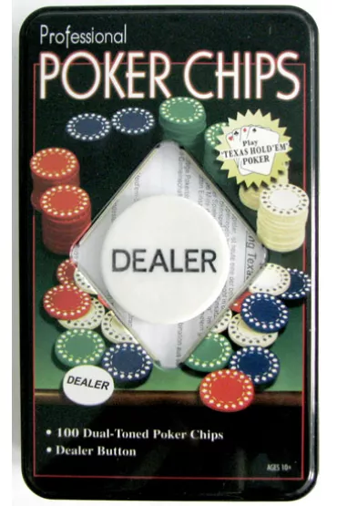 �etony pokerowe 100 szt. puszka 11.5g