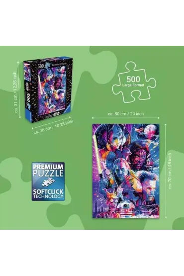 Puzzle 500 el. 2D Star Wars Mroczne Widmo Ravensburger