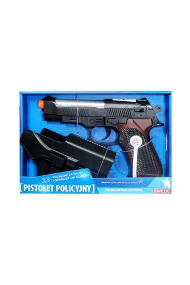 Pistolet policyjny z polskim modu�em d�wi�kowym Swede