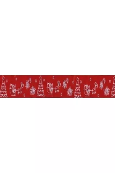 Brewis Wst��ka satynowa Bo�e Narodzenie WSX12-8 12mm x 22m