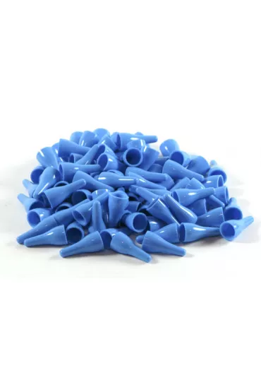 Pionki do gry plastik zwyk�e - niebieskie - 100 szt.