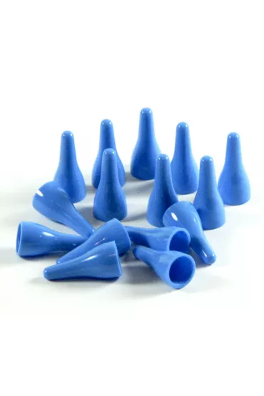 Pionki do gry plastik zwyk�e - niebieskie - 100 szt.
