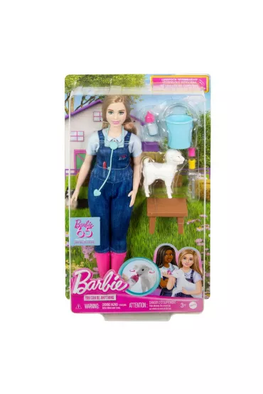 Barbie Kariera. Lalka Weterynarka na farmie HRG42 Mattel