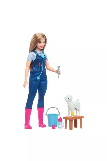 Barbie Kariera. Lalka Weterynarka na farmie HRG42 Mattel