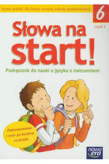 J�zyk polski SP KL 6. �wiczenia cz�� 1 S�owa na start - Anna Wojciechowska