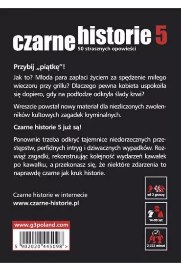 Czarne historie 5 G3 - Holger B�sch