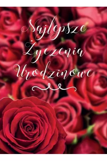 Karnet B6 Urodziny