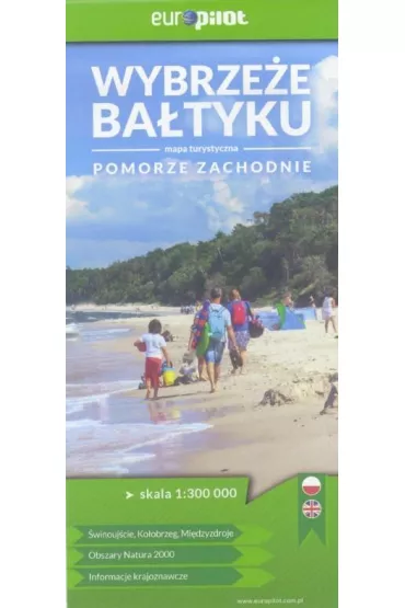 Wybrze�e Ba�tyku Wybrze�e zachodnie mapa turystyczna 1:300000/Europilot