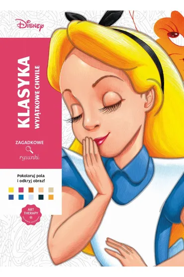 Klasyka. Wyj�tkowe chwile. Kolorowanka antystresowa Disney. Zagadkowe rysunki - Alexandre Karam