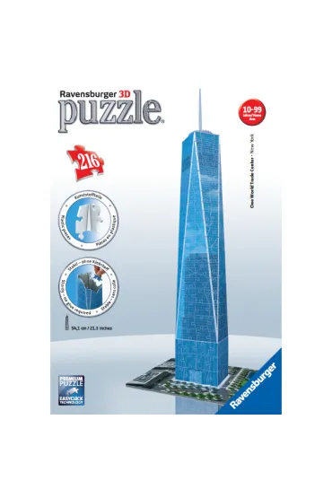 Puzzle 3D 216 el. World Trade Center 125623 p.6 Ravensburger