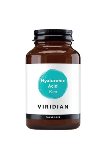 Viridian Kwas hialuronowy 200mg - suplement diety 30 kaps.