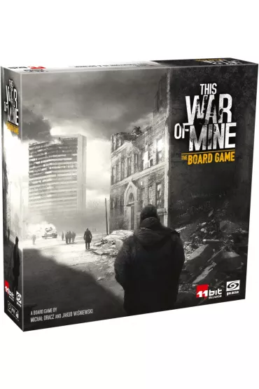 This War of Mine. Gra planszowa. Edycja polska Galakta - Micha� Oracz, Jakub Wi�niewski