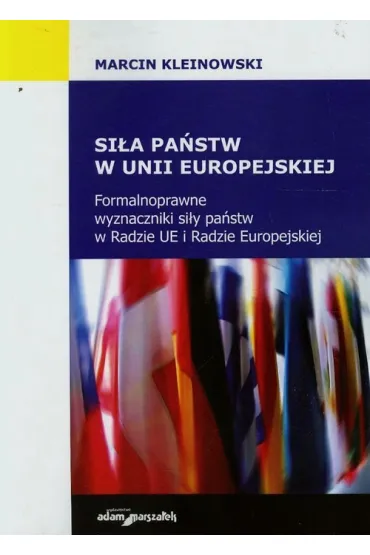 SILA PANSTW W UNII EUROPEJSKIEJ OM - Marcin Kleinowski