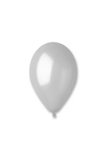 Godan Balony metal srebrne 20cm