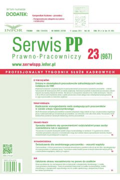 ePrasa Serwis Prawno-Pracowniczy 23/2014