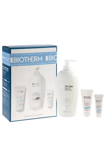 Biotherm Zestaw Lait Corporel Balsam do cia�a + Lait De Douche Mleczko do mycia + Biomains Krem do r�k 400 ml + 50 ml + 20 ml