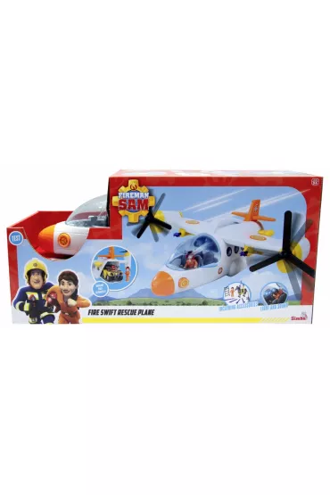 Stra�ak Sam Samolot ratunkowy, 42 cm Simba