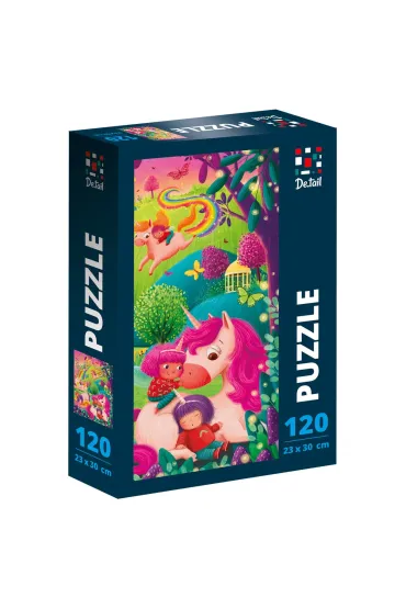 Puzzle 120 el. De.tail. T�czowy spacer Roter Kafer