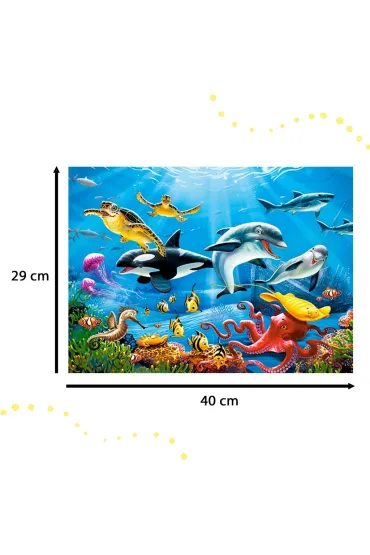 Puzzle 200 el. Tropikalny podwodny �wiat Castorland